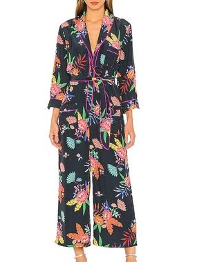 Le superbe beatnik jumpsuit in ran floral sz 2